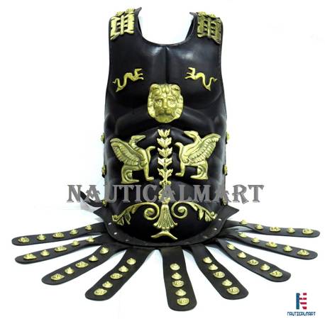 NAUTICALMART Leather Medieval Muscle Armor Collectible