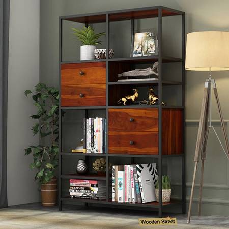 Shop Wooden Showcase for Living Room Online at Wooden Street