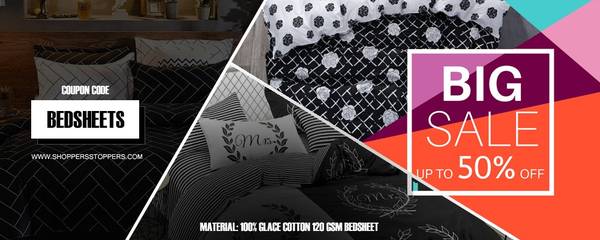Quality Bedsheets Online with Flat 50% Discount