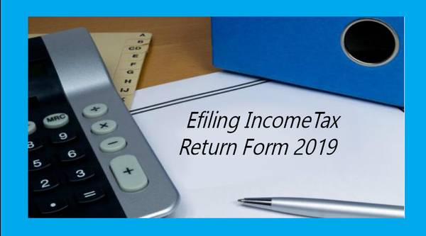 Fill your E Filing IncomeTax Return Form