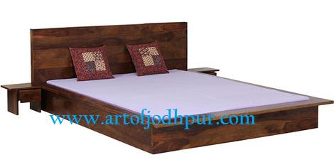 Furniture online rajasthan box double cots solid sheesham
