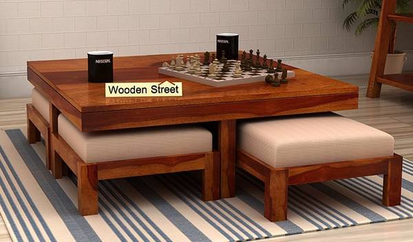 Get Wooden Coffee table from Pre Navratri Sale! Enjoy Up To