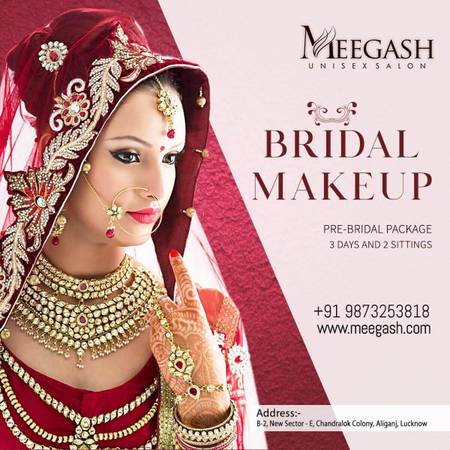 Bridal Makeup Service by Meegash