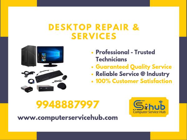 Desktop Repair Services-Hyderabad-Computer Service Hub