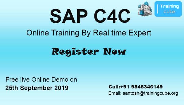 SAP C4C ONLINE TRAINING