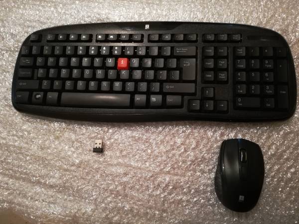 Cordless Keyboard and Mouse