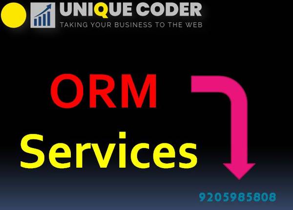 The best ORM services at unique-coder