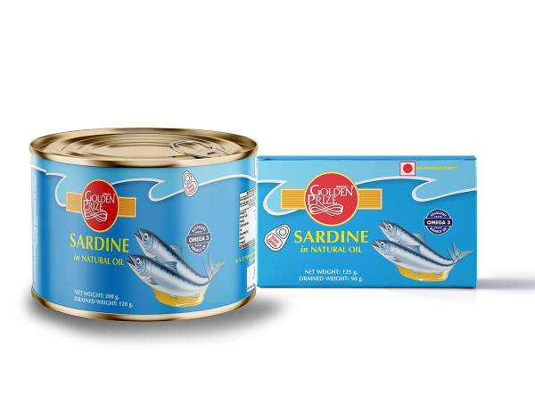 Canned Sardine India | Indian Sardine - Golden Prize India
