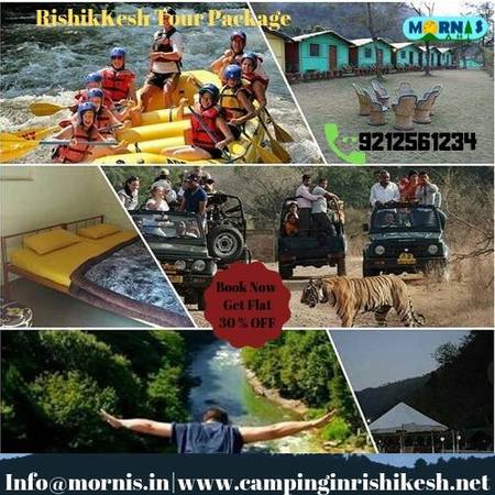 Mornis Camps & Resorts Rishikesh hotels,Camping