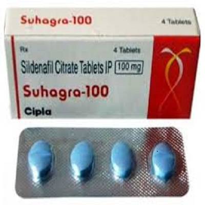 Suhagra 100Mg Tablet: Buy Suhagra 100Mg (Sildenafil Citrate)