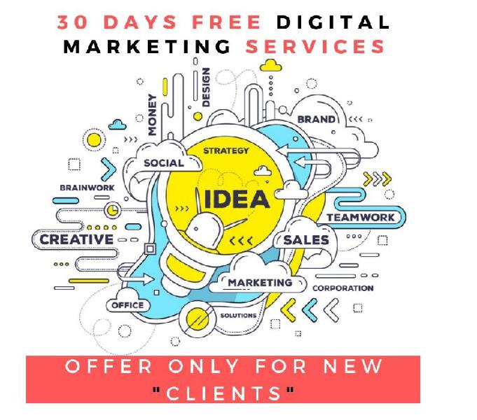 30 Days Free Trial Digital Marketing Services