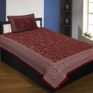 Buy Cotton Single Bed Sheets
