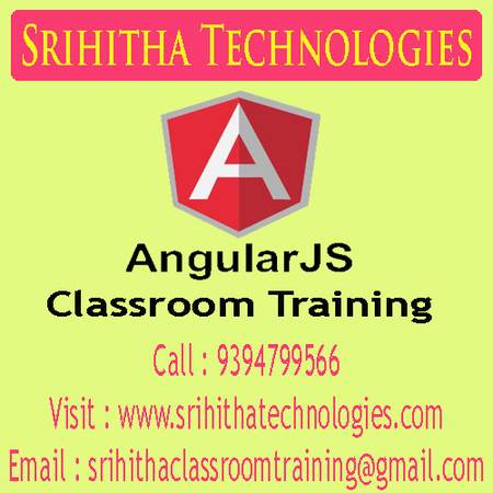 AngularJS Training in Ameerpet, Hyderabad