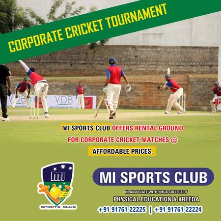 Corporate Cricket Tournament in Chennai
