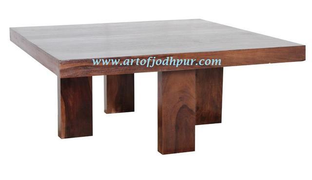 Furniture online Center tables solid wood sheesham