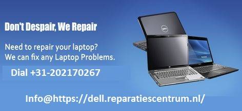 Dell Repair Center Nederland Hulplijn + 31-