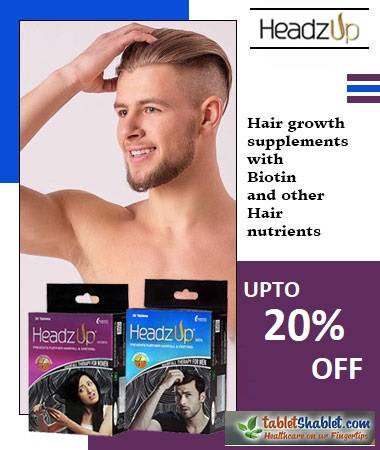 HeadzUp hair Growth Supplements online in India