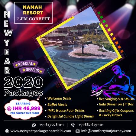 New Year Party  in Namah Resort Jim Corbett