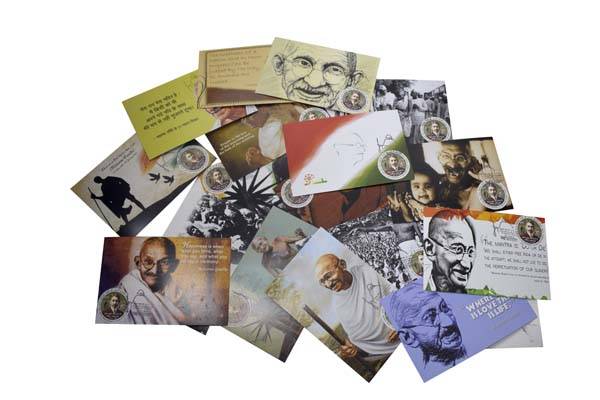 Order Mahatma Gandhi Postcards - Set of 100 Online