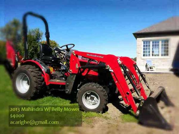 36 DV6 Belly Mower Tractor
