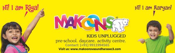 Makoon Vasundhara Best Pre School in UP | Makoons Play