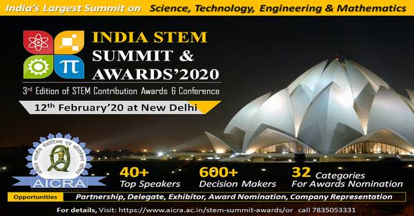 Be Ready for Upcoming Event on STEM Summit & Awards in Delhi