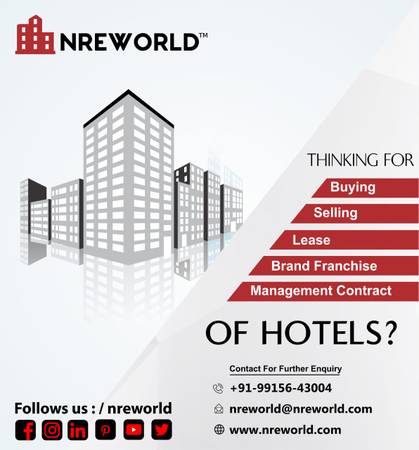Hotel & Resorts for buy, sell, lease & management franchise