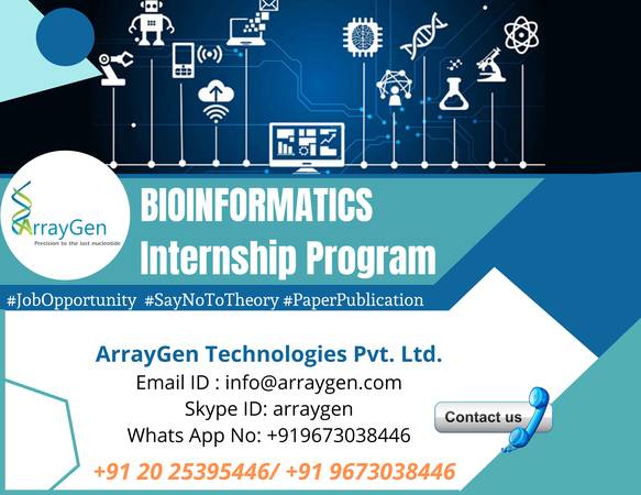 BIOINFORMATICS INTERNSHIP PROGRAM