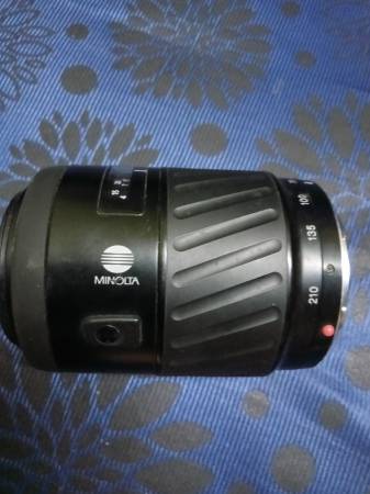 Minolta -AF autofocos camera lens