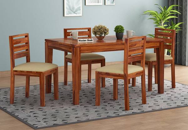 Purchase best 4 seater dining table set online