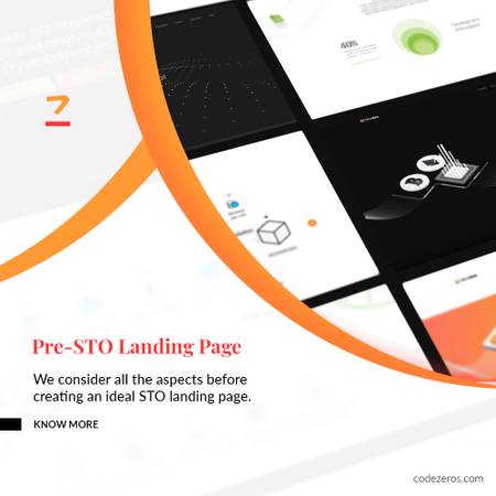 Pre-STO Landing Page Solutions