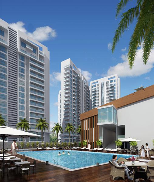 AMBIENCE CREACIONS 234BHK Flat available at Sector 22 J