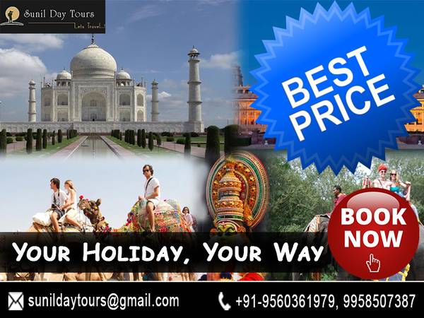 Golden triangle tour 5 days booking to sunil day tour