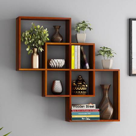 Browse the Exclusive Collection of Solid Wood Wall Shelves
