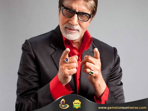 Neelam Stone Amitabh Bachchan | Amitabh Bachchan Neelam Ring
