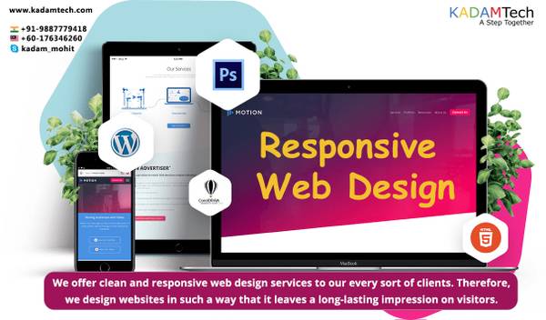 Responsive Web Designing Company - Kadamtech