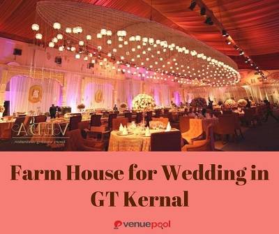 Farmhouse for Wedding in Gt Karnal road