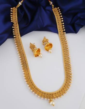 Check out the collection of Long necklace to complete your