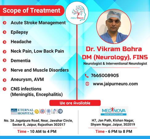Dr. Vikram Bohra: DM (Neurology), MD, MBBS, Neurologist