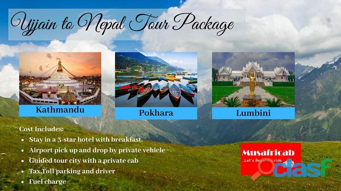 Ujjain to Nepal Tour Package, Nepal Tour Package from Ujjain