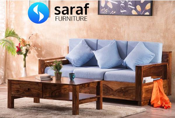 Saraf Furniture - Solid Wood Dalton Sofa Set