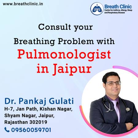 Get the pulmonologist in Jaipur