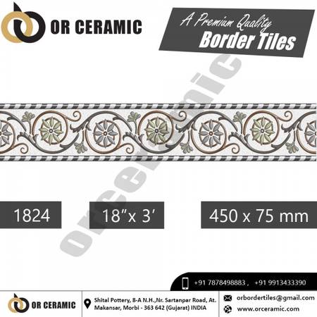 Decorative Border tiles manufacturer in Punjab | Or Ceramic