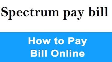 Spectrum Pay Bill Online