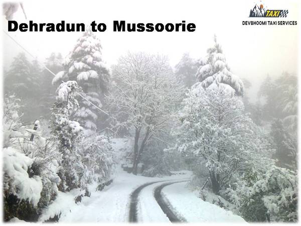 Book a cab from Dehradun to Mussoorie call us