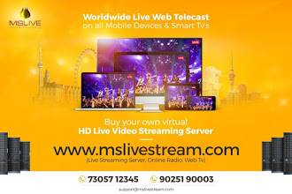Live Tv Streaming Servers Hyderabad