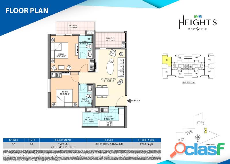 M3M Duo High – Book Your 2Bed Premium Flats