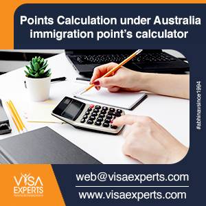 Australia immigration point’s calculator