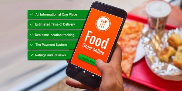 order food online with food delivery mobile application