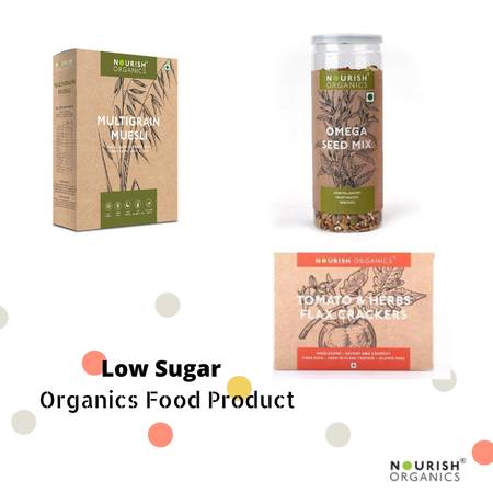 Low-sugar Organic Food product